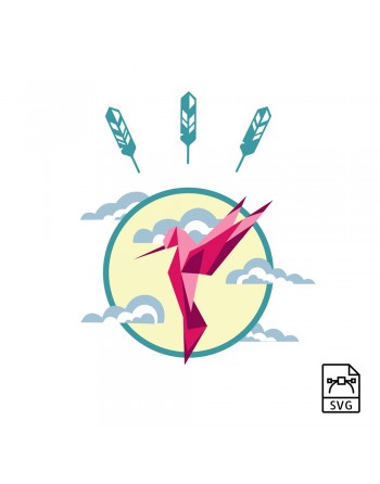 Hummingbird - Vector graphics